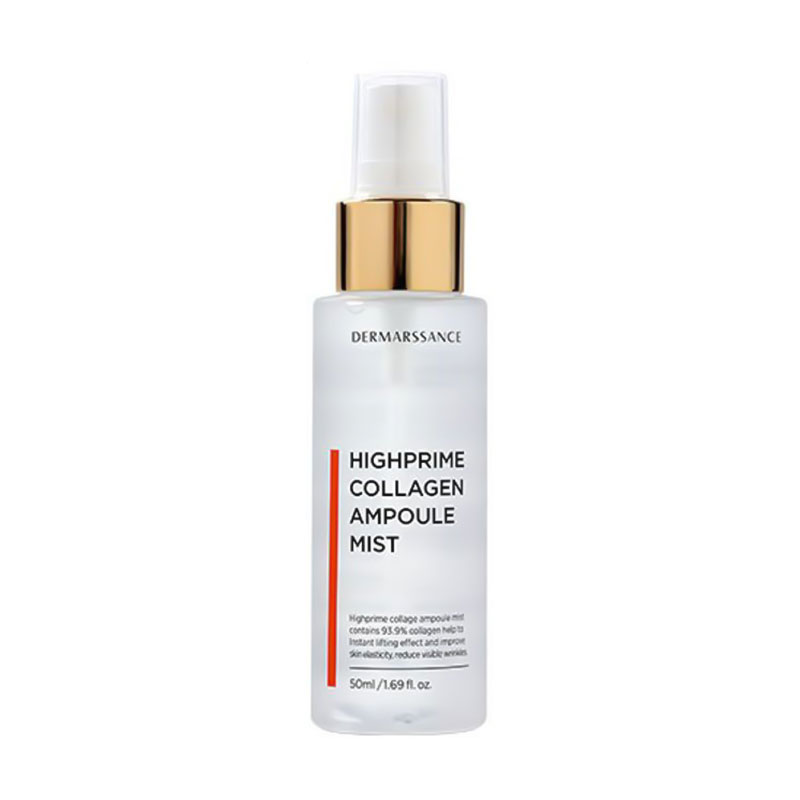 Міст для обличчя Dermarssance Highprime Collagen Ampoule Mist з колагеном, 50 мл